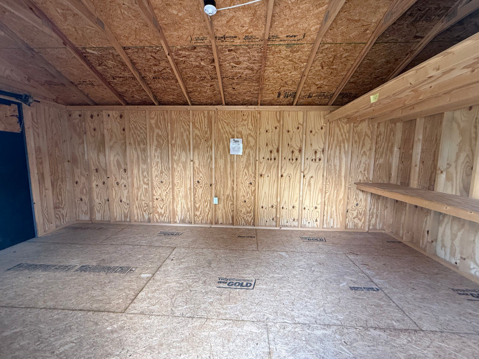 12 X 20 A-Frame Shed (SKU: OBCU-22260)