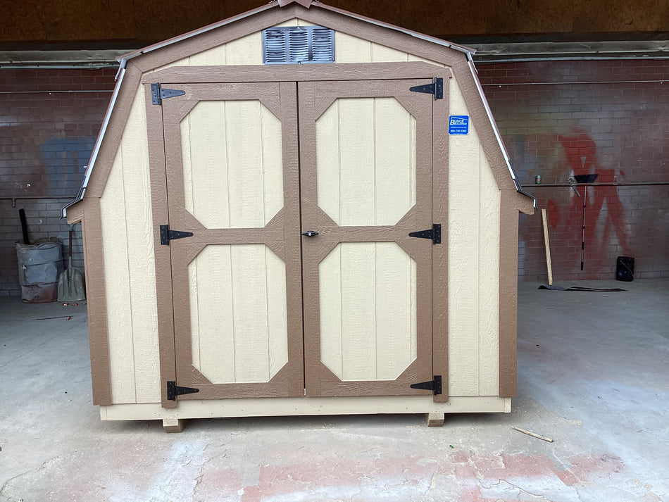 8 X 10 Wallbarn Shed with Workbench (SKU: OBSHOP-27024)