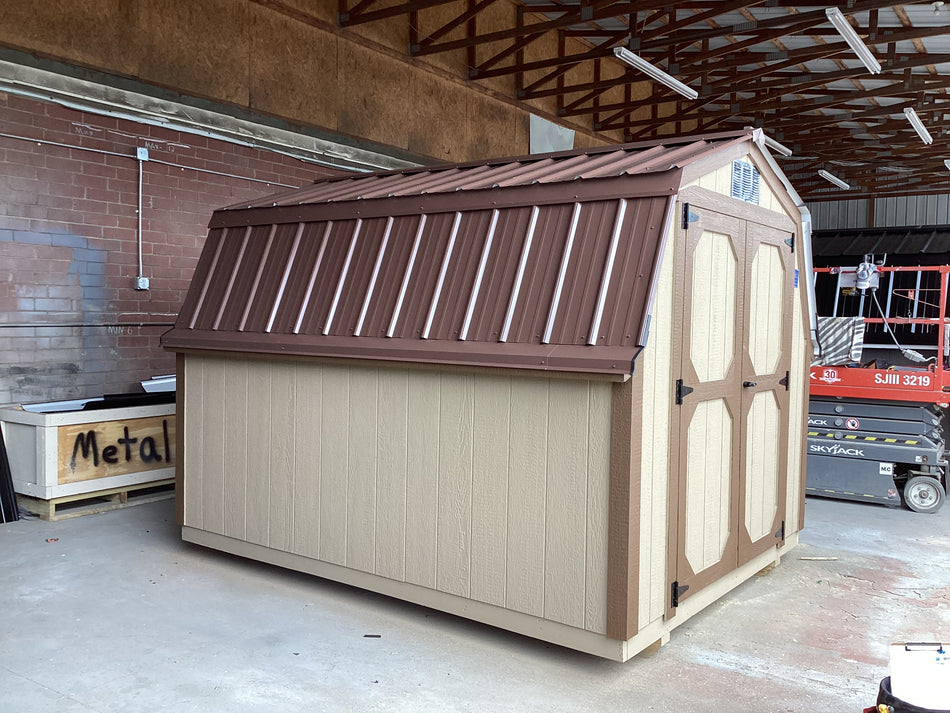 8 X 10 Wallbarn Shed with Workbench (SKU: OBSHOP-27024)