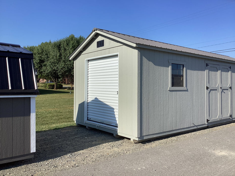 12 X 28 A-Frame Shed (SKU: OBSHOP-26565)