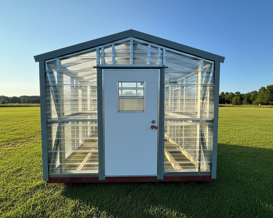 10'x12' Greenhouse (GHL - 35 - J1316) Bunce Buildings 