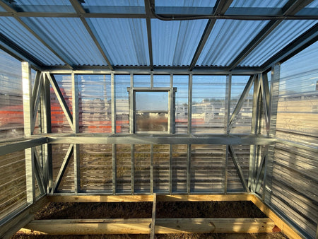 10'x12' Greenhouse (GHL - 35 - J1316) Bunce Buildings 