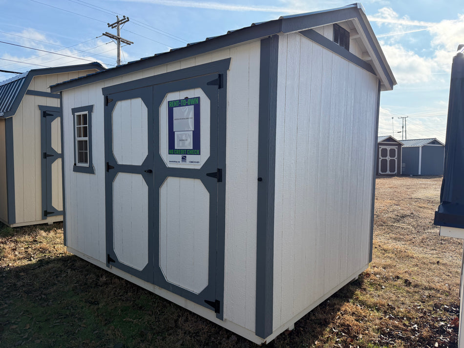 8 X 12 A-Frame Shed (SKU: OBFV-23204)