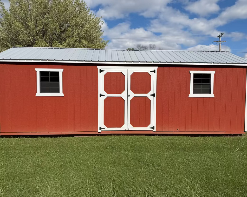 12 X 28 A-Frame Shed (SKU: OBMT-26346)