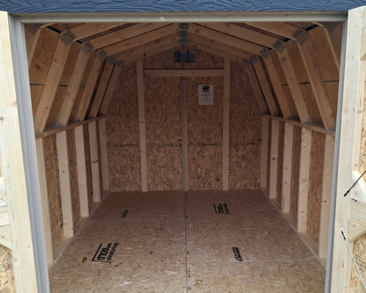 8 X 12 4' Wallbarn Shed (SKU: OBLT - 25817) Bunce Buildings OBLT-25817