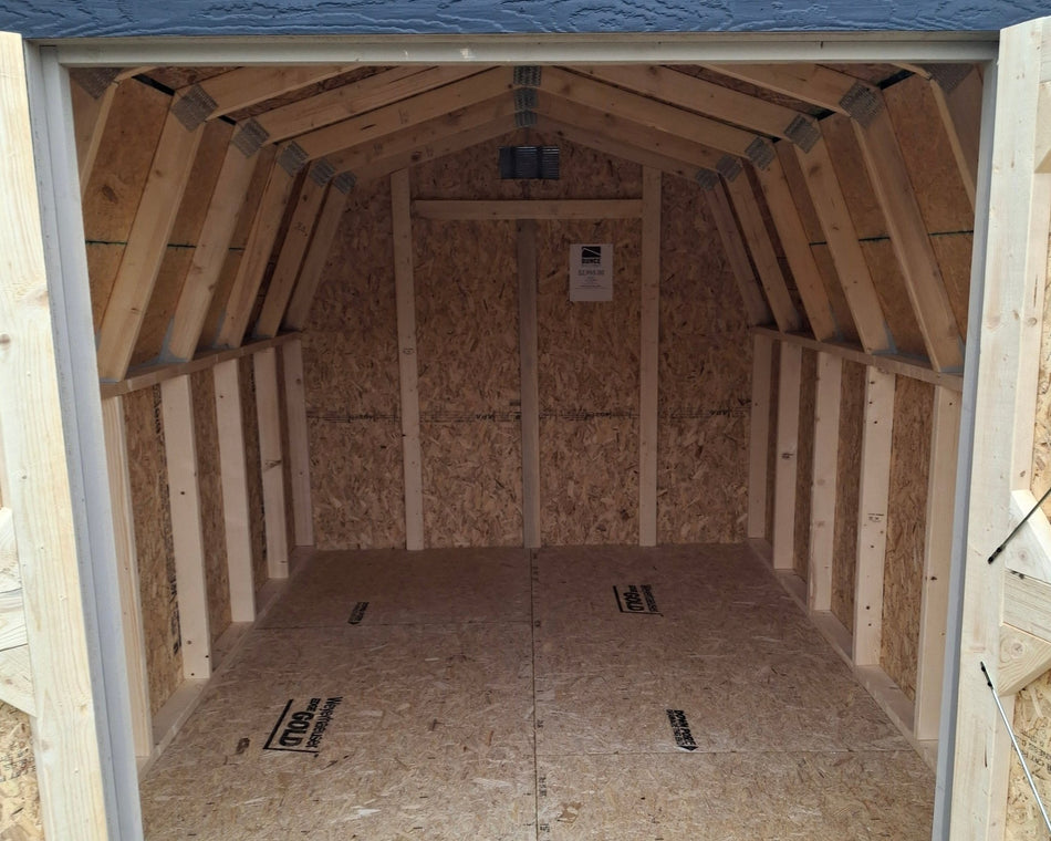 8 X 12 4' Wallbarn Shed (SKU: OBLT - 25817) Bunce Buildings OBLT-25817