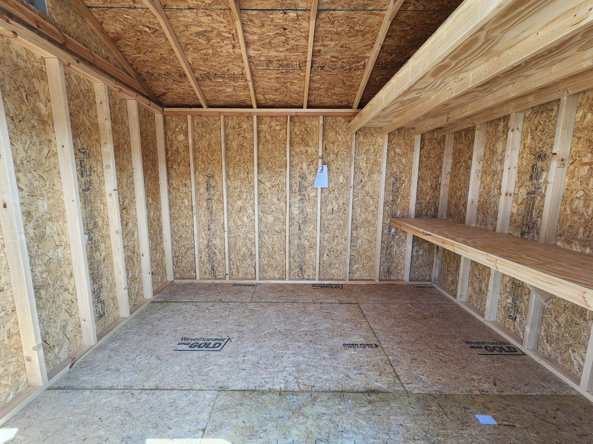 10 X 12 A - Frame Shed (SKU: OBAB - 24619) Bunce Buildings OBAB-24619