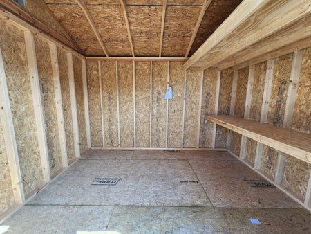 10 X 12 A - Frame Shed (SKU: OBAB - 24619) Bunce Buildings OBAB-24619