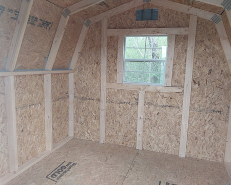 8 X 8 4' Wallbarn Shed (SKU: OBAS - 26044) Bunce Buildings OBAS-26044