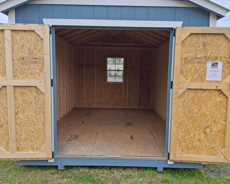 10 X 16 A - Frame Shed (SKU: OBLT - 25177) Bunce Buildings OBLT-25177