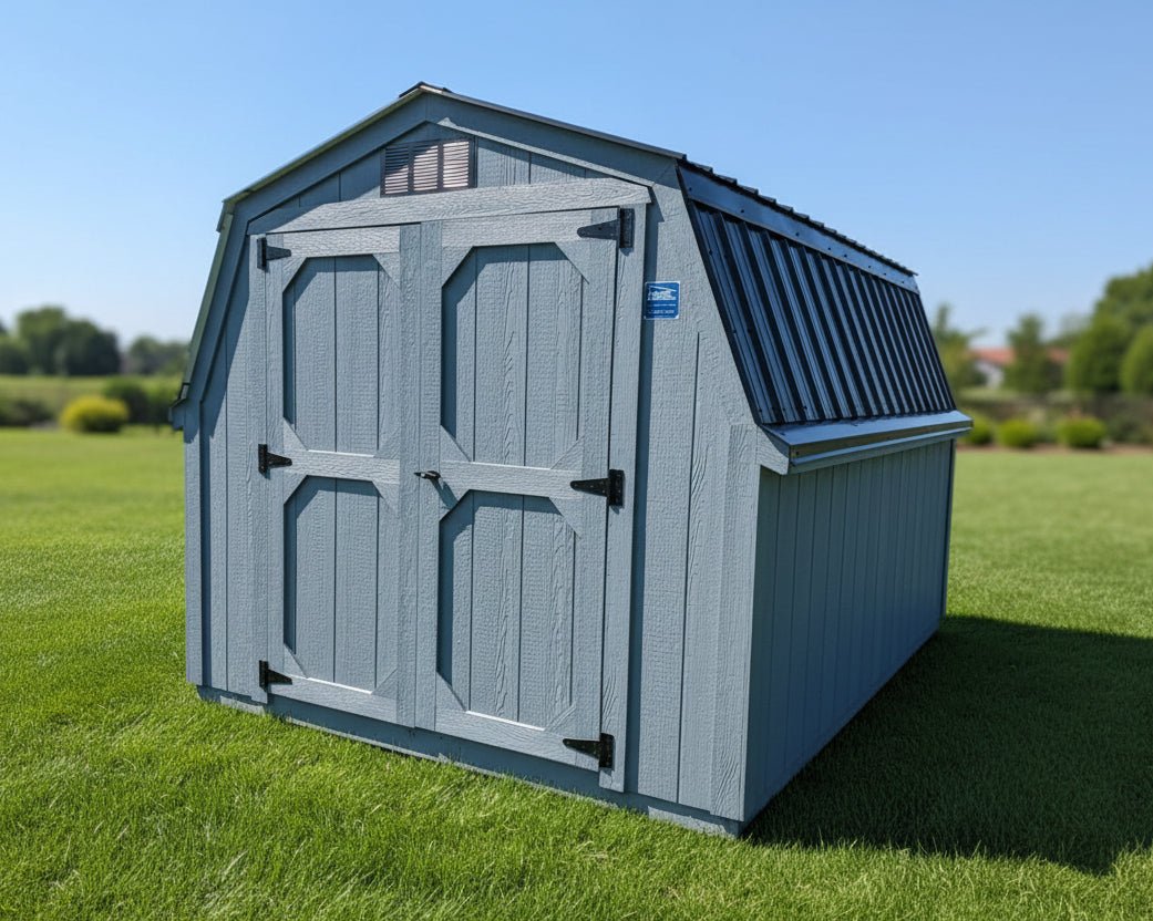 8 X 12 4' Wallbarn Shed (SKU: OBAS - 26063) Bunce Buildings OBAS-26063