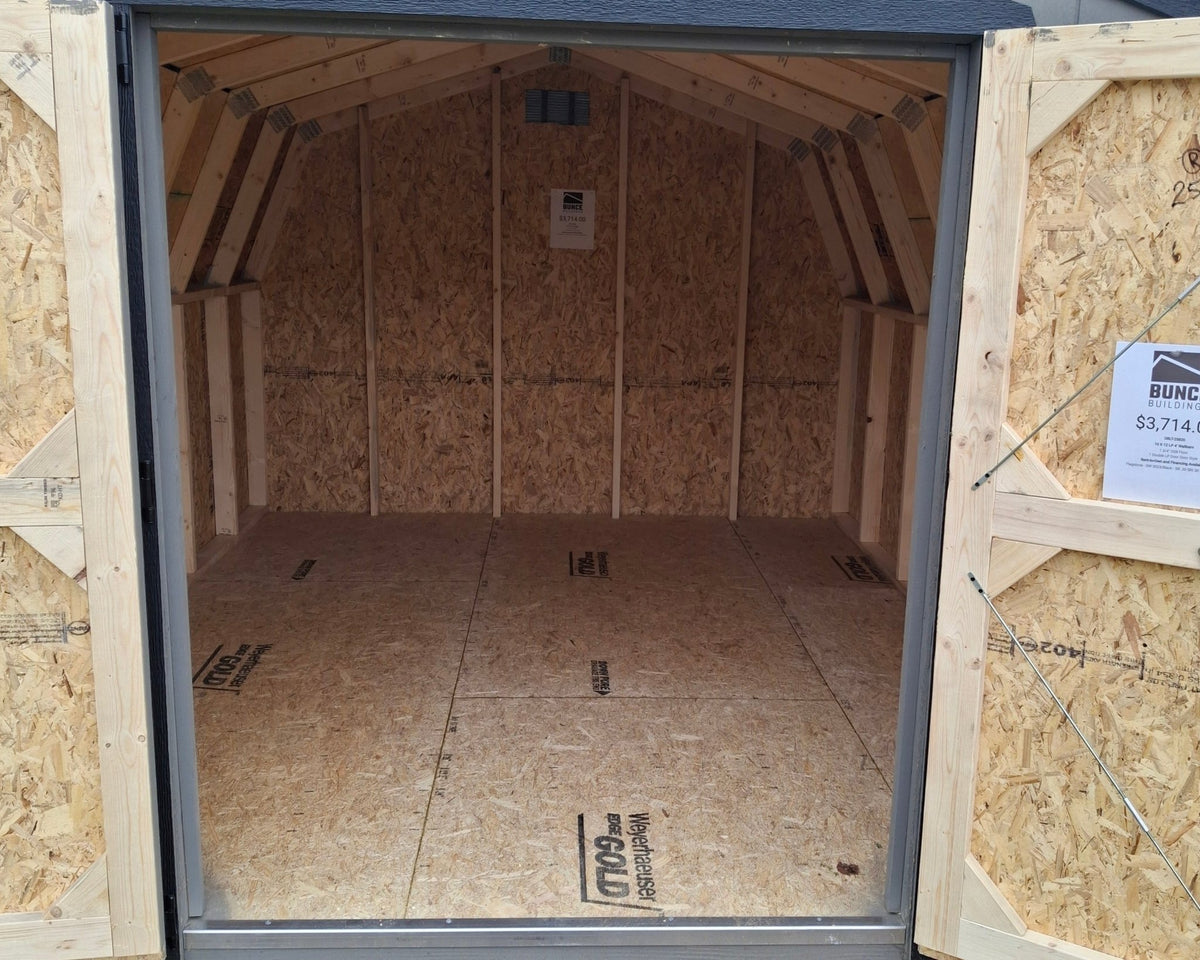 10 X 12 4' Wallbarn Shed (SKU: OBLT - 25820) Bunce Buildings OBLT-25820