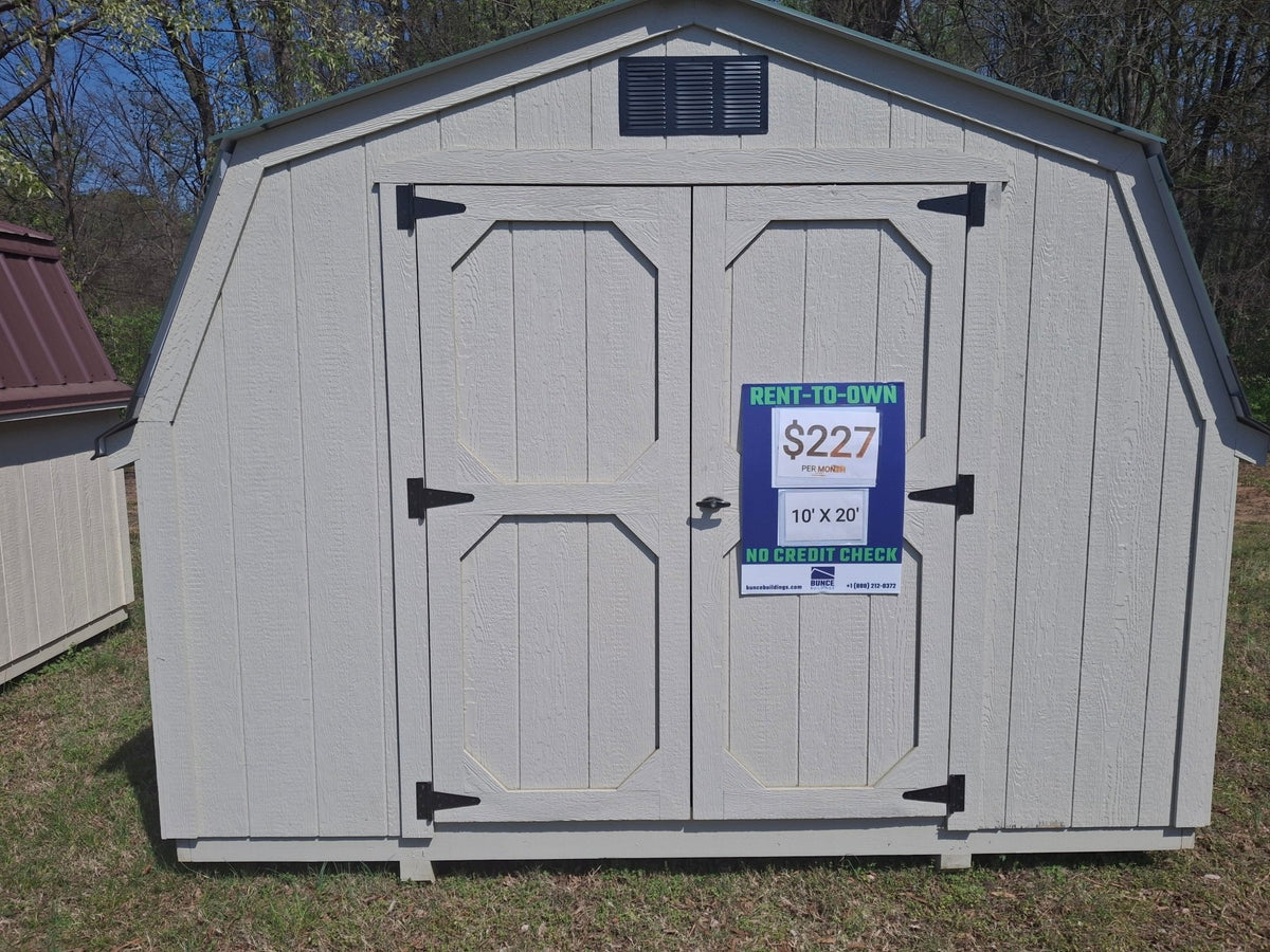 10 X 20 4' Wallbarn Shed (SKU: OBNW - 25935) Bunce Buildings OBNW-25935