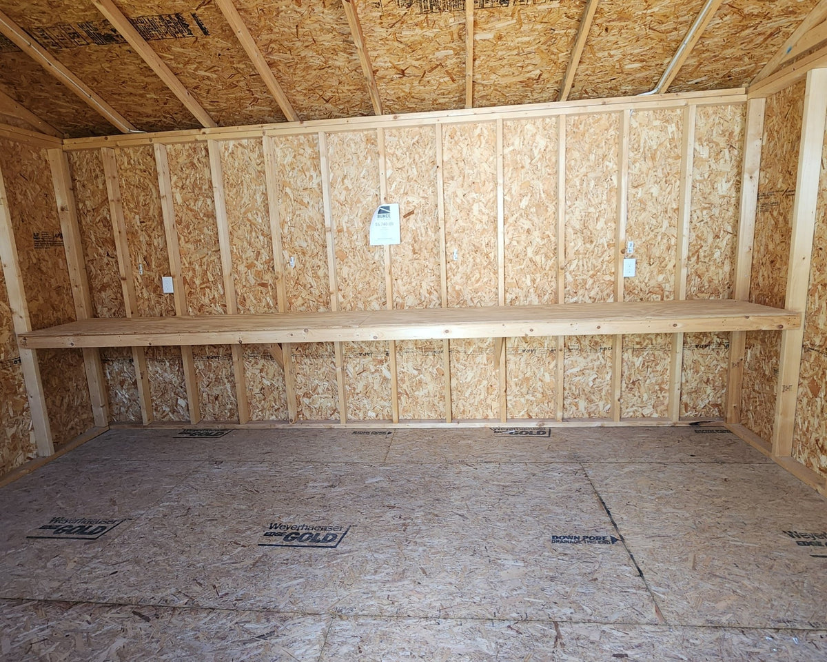 10 X 16 A - Frame Shed (SKU: OBYK - 20874) Bunce Buildings OBYK-20874