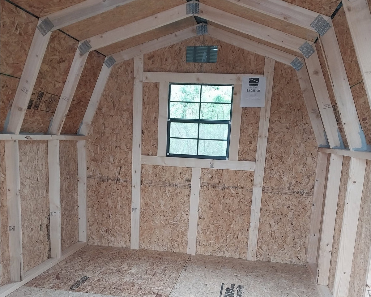 8 X 12 4' Wallbarn Shed (SKU: OBAS - 26063) Bunce Buildings OBAS-26063