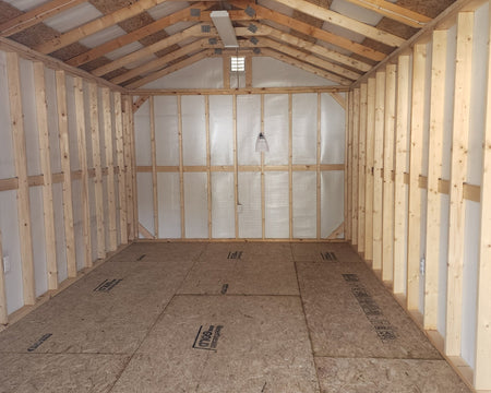 12 X 20 A - Frame Shed (SKU: OBLC - 24140) Bunce Buildings OBLC-24140