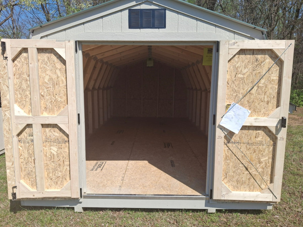 10 X 20 4' Wallbarn Shed (SKU: OBNW - 25935) Bunce Buildings OBNW-25935