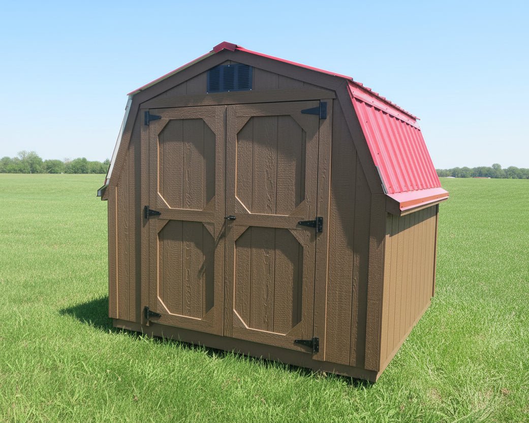 8 X 8 4' Wallbarn Shed (SKU: OBAS - 24875) Bunce Buildings OBAS-24875