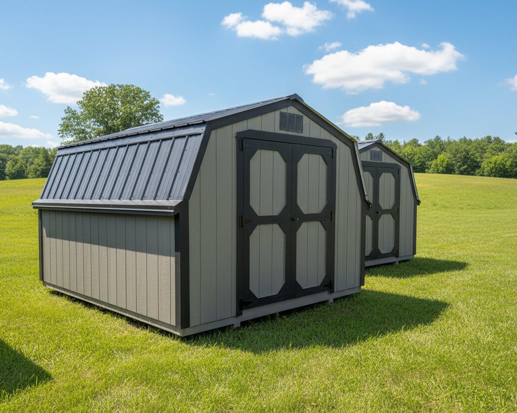 10 X 12 4' Wallbarn Shed (SKU: OBLT - 25820) Bunce Buildings OBLT-25820