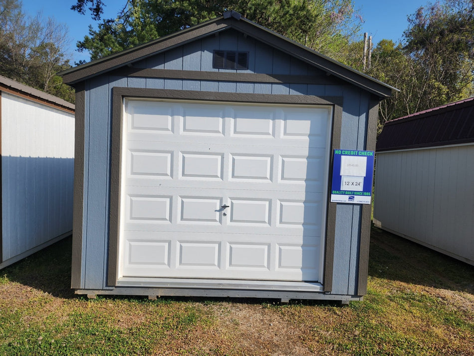 12 X 24 A - Frame Shed (SKU: OBJV - 21657) Bunce Buildings OBJV-21657