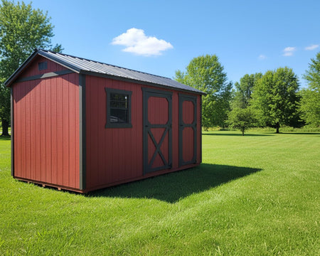 12 X 16 A - Frame Shed (SKU: OBYK - 20888) Bunce Buildings OBYK-20888