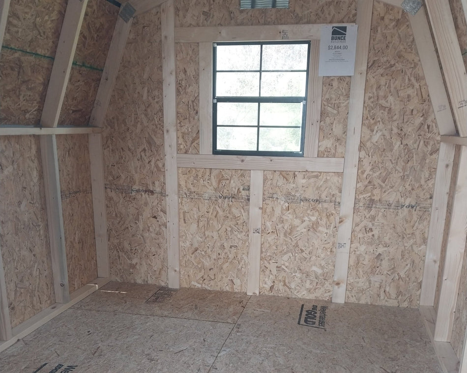 8 X 10 4' Wallbarn Shed (SKU: OBAS - 26116) Bunce Buildings OBAS-26116