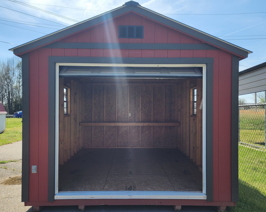 12 X 16 A - Frame Shed (SKU: OBYK - 20888) Bunce Buildings OBYK-20888