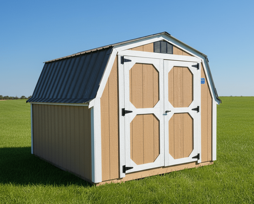 8 X 12 4' Wallbarn Shed (SKU: OBAB - 25638) Bunce Buildings OBAB-25638