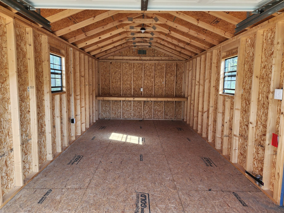 12 X 24 A - Frame Shed (SKU: OBJV - 21657) Bunce Buildings OBJV-21657