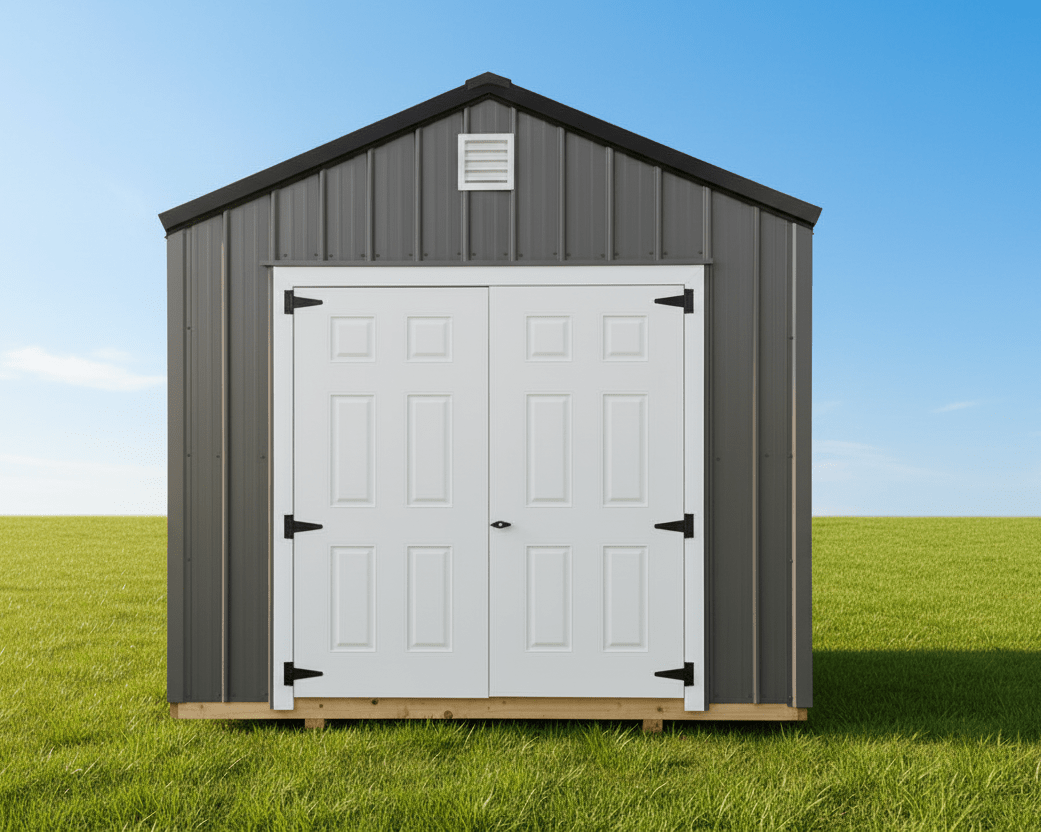 10 X 16 A - Frame Shed (SKU: OBME - 25192) Bunce Buildings OBME-25192