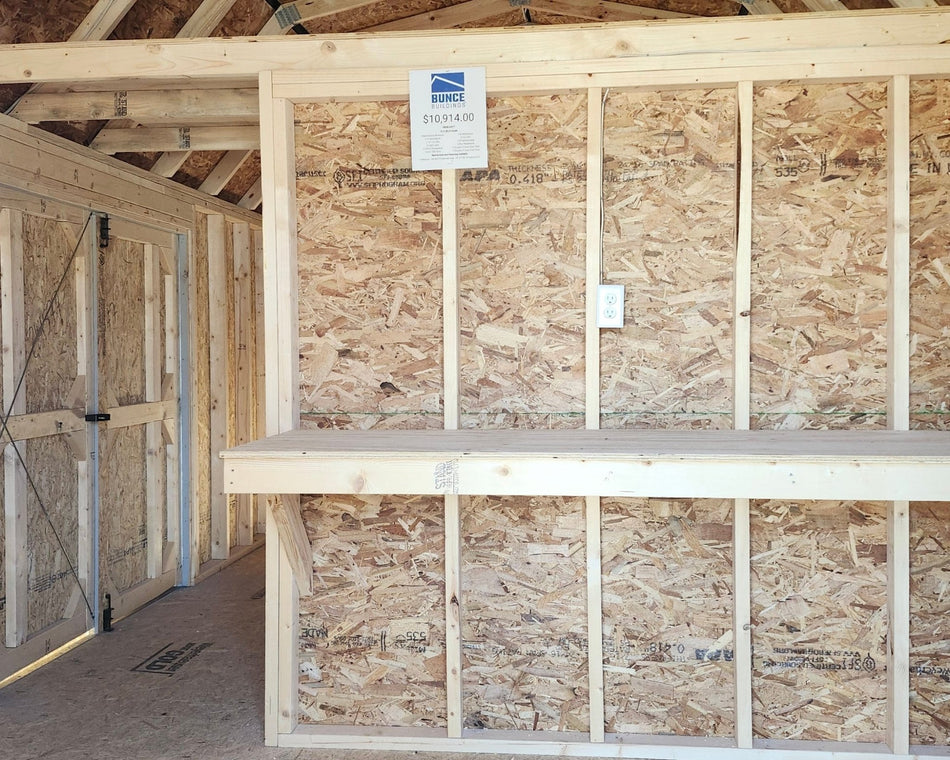 12 X 28 Amish Shed (SKU: OBGB - 24577) Bunce Buildings OBGB-24577