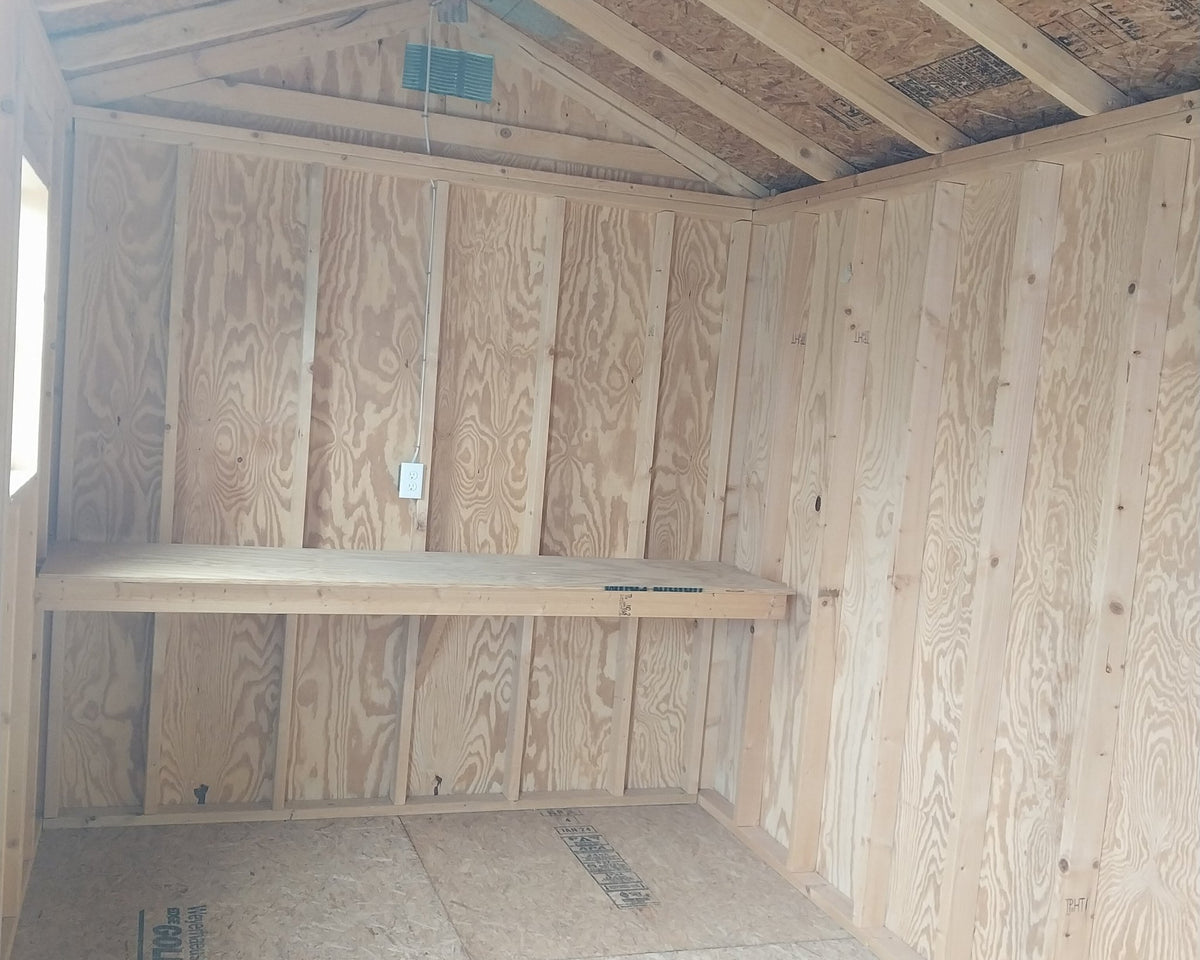 8 X 16 A - Frame Shed (SKU: OBBV - 20570) Bunce Buildings OBBV-20570