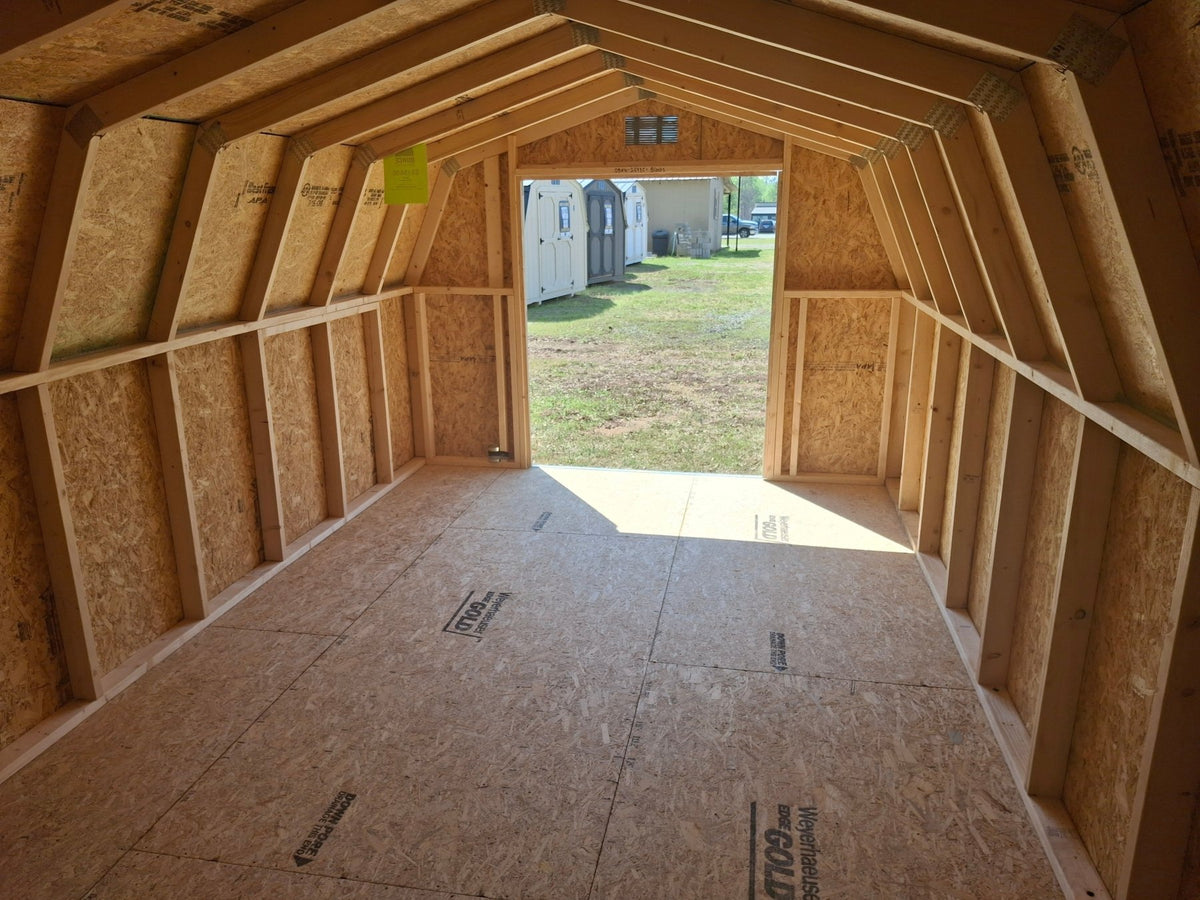 10 X 20 4' Wallbarn Shed (SKU: OBNW - 25935) Bunce Buildings OBNW-25935