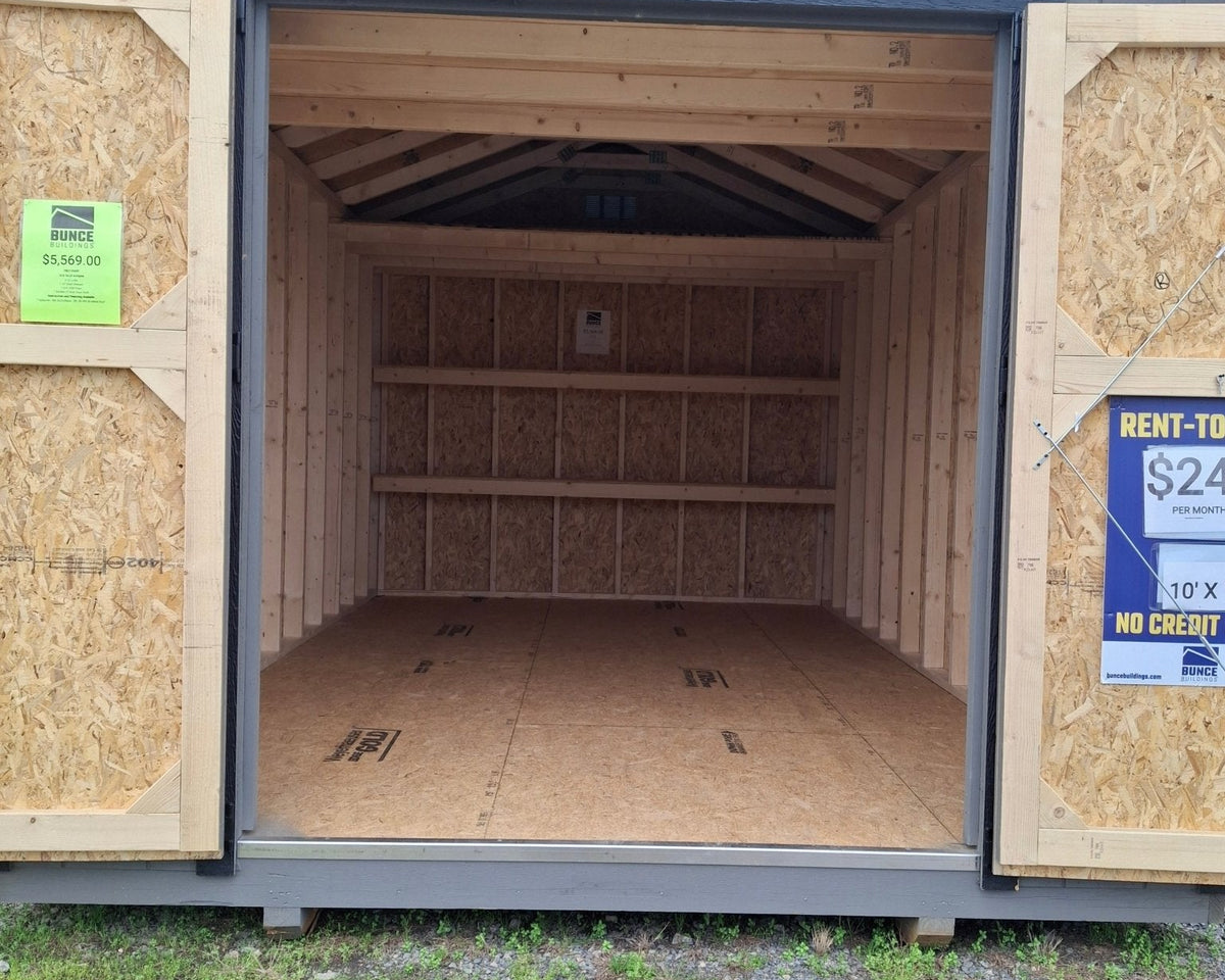 10 X 16 A - Frame Shed (SKU: OBLT - 25439) Bunce Buildings OBLT-25439