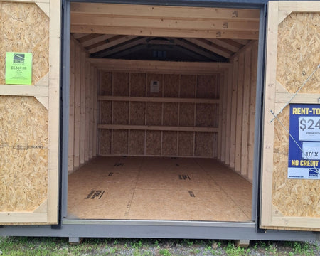 10 X 16 A - Frame Shed (SKU: OBLT - 25439) Bunce Buildings OBLT-25439