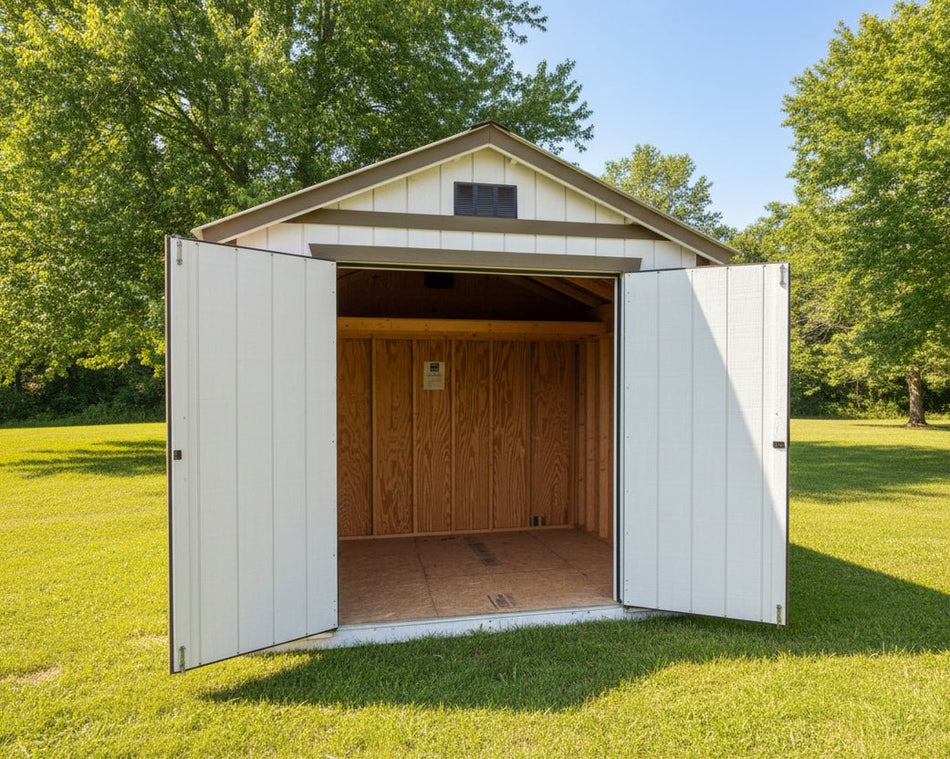 10 X 12 A - Frame Shed (SKU: OBCO001022FA2Y4A) Bunce Buildings OBCO001022FA2Y4A