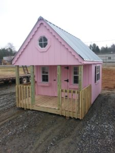 Cottage Style Playhouse (Pink)