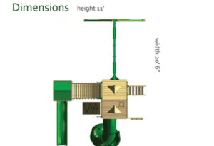 Adelade Playset Dimensions