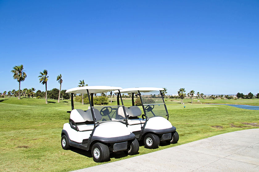 Golf course in the Algarve Portugal