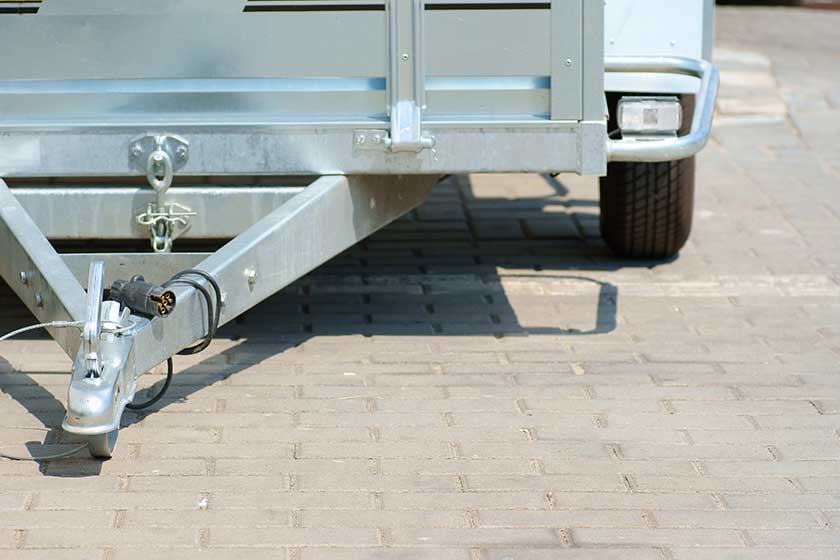 Trailer tow bar